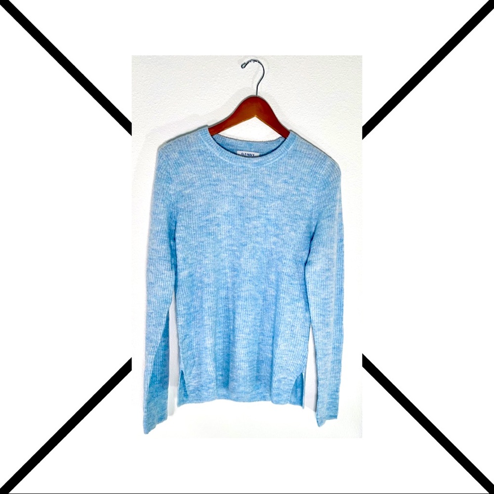 Old Navy light blue sweater - size S tall